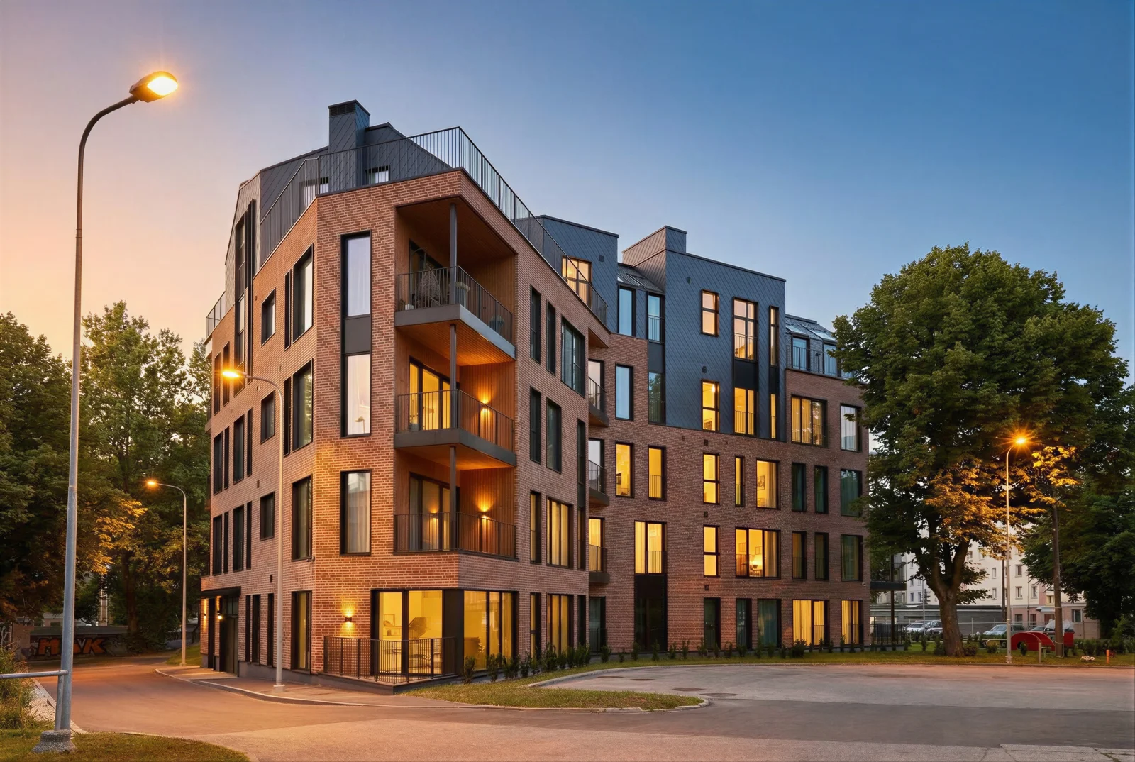 AI-enhanced with golden hour lighting